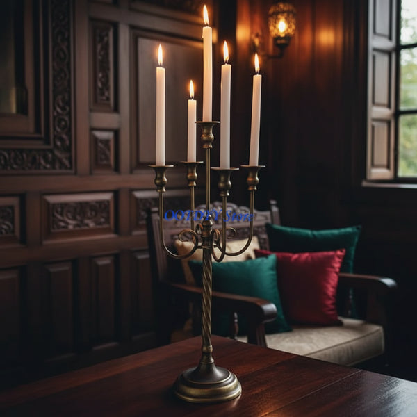 Iron Metal Candelabra