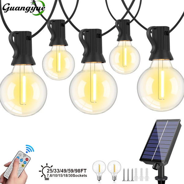 G40 Outdoor Solar String Lights