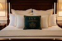 Ivy of Cambridge® soft velvet cushion | 50cm × 50cm