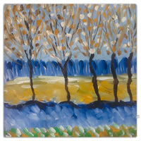 Autumn Trees picnic blanket