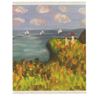 Cliff Walk velvet rug