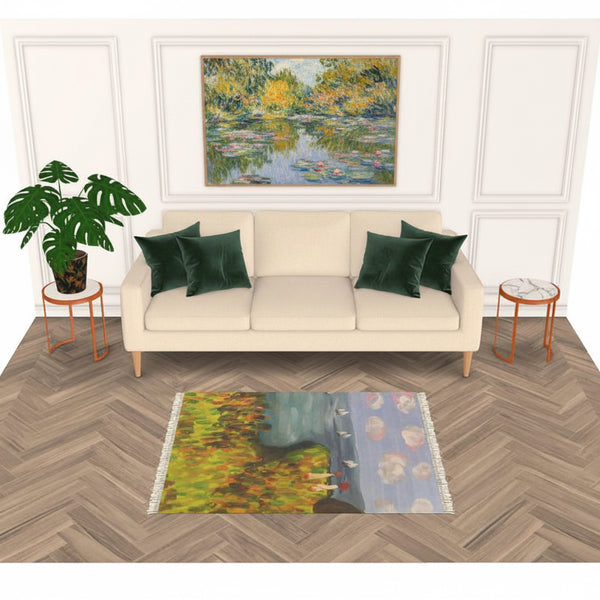 Cliff Walk velvet rug