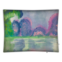 Karst Landscape floor cushion
