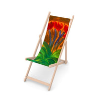 Red Tulip deckchair