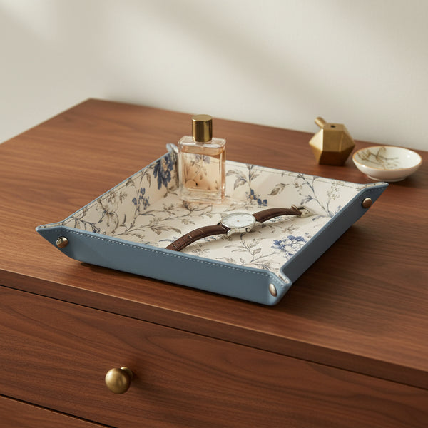 Leather Trinket Tray