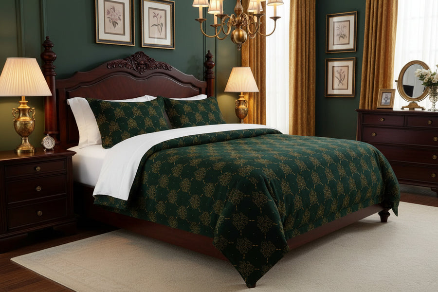 Ivy of Cambridge® 100% Organic Cotton Sateen Duvet Cover
