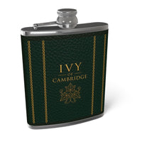 Ivy of Cambridge® Leather Wrapped Hip Flask
