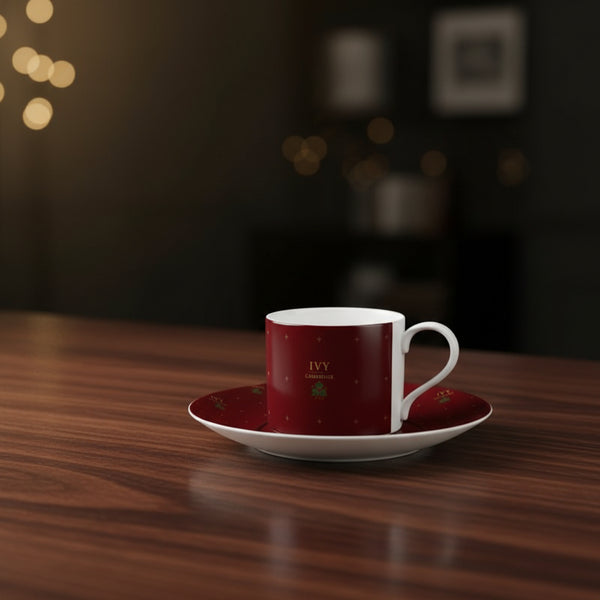 Ivy of Cambridge® Small Espresso Cup and Saucer (Set of 4)