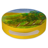 Round Printed Floor Cushion — 50cm