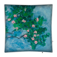 Cherry Blossom Outdoor Floor Cushion — 100×100cm