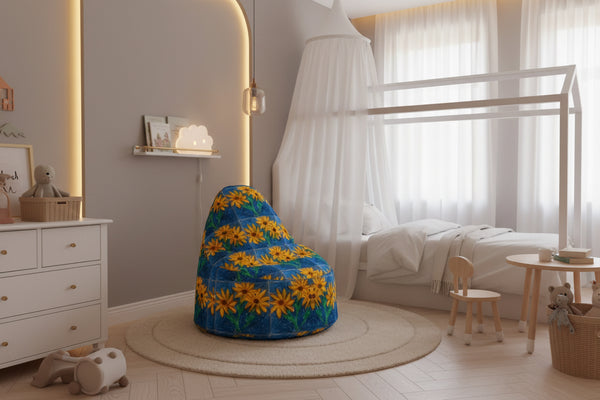 Sunflower Bean Bag — Indoor Suede