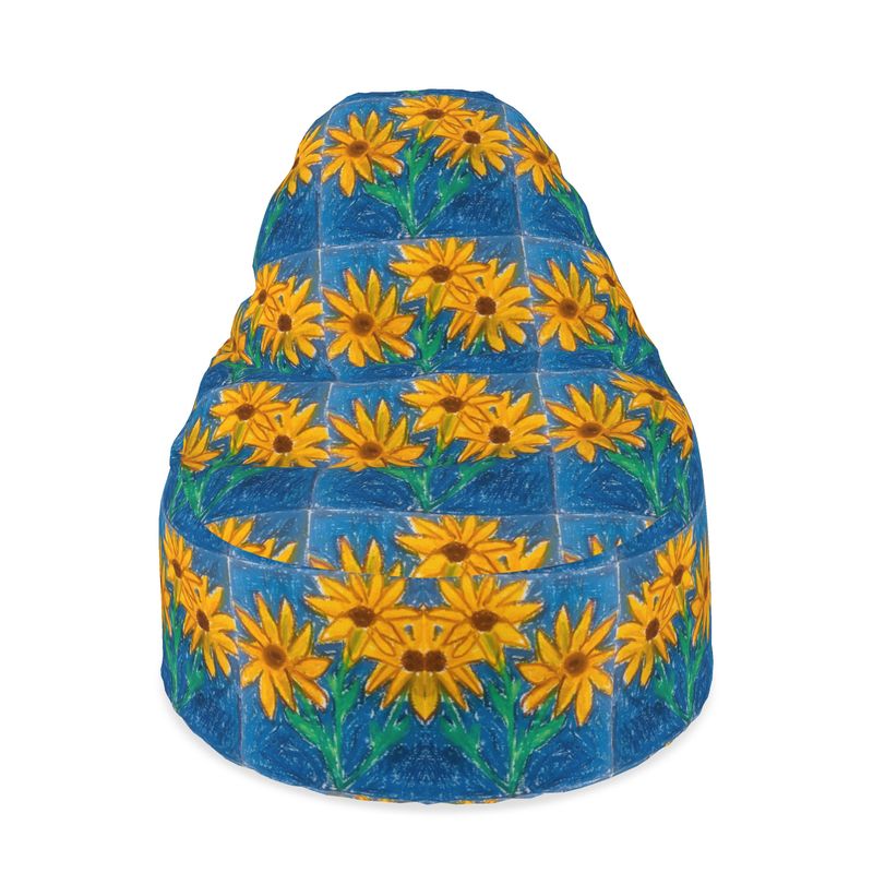 Sunflower Bean Bag — Indoor Suede