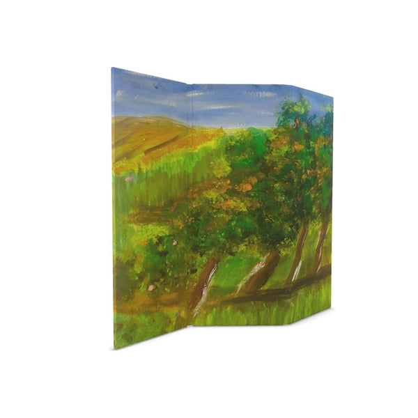 Orchard Folding Screen — 3 Panels