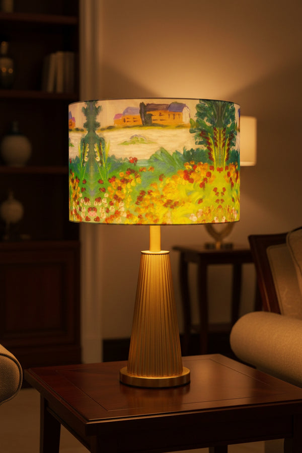 Garden Lake Drum Lamp Shade — 40cm Round