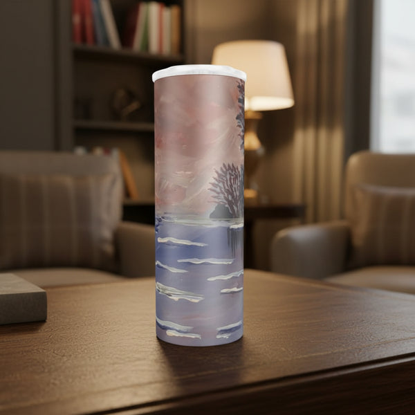 Winter Lake Travel Mug — 550ml Stainless Steel