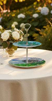 Garden Cake Stand — 2 Tier
