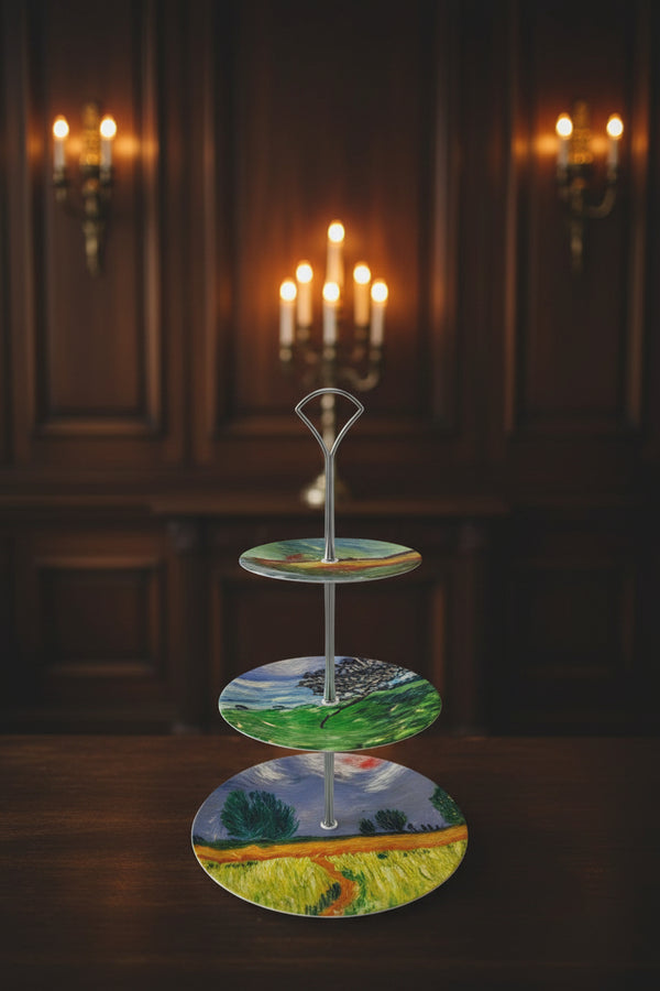 Landscape Cake Stand — 3 Tier