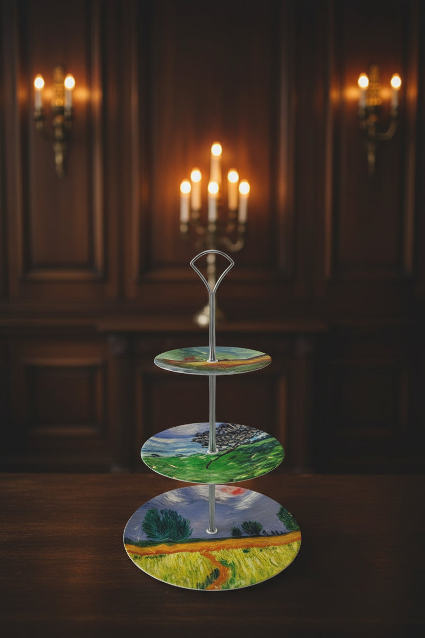 Landscape Cake Stand — 3 Tier