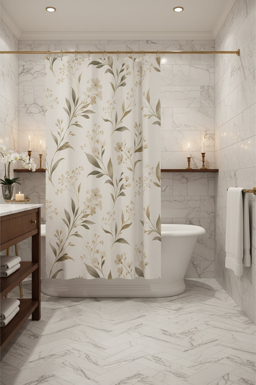 Floral Shower Curtain