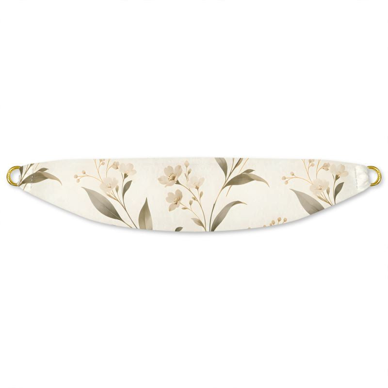 Botanical blossom curtain tie-back