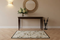 Trailing blossom non-slip floor mat