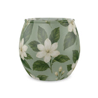Gardenia botanical glass tealight votives, set of three
