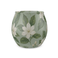 Gardenia botanical glass tealight votives, set of three