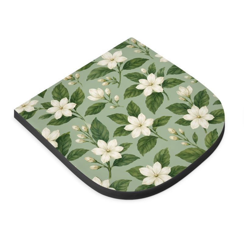 Sampaguita blossom D-shape seat pad
