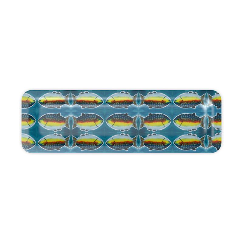 Fire-belly fish slim serving tray