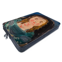 Botero-Inspired Mona Lisa Laptop Bag | 13 inches