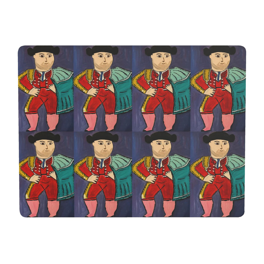Fernando Botero Inspired Matador Mousepad