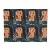 Fernando Botero Inspired Mona Lisa Mousepad
