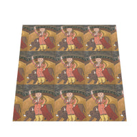 Matador with Bull Linden Waterproof Square Tablecloth | 140cm x 140cm
