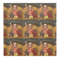 Matador with Bull Linden Waterproof Square Tablecloth | 140cm x 140cm