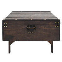 Trunk-style vintage coffee table