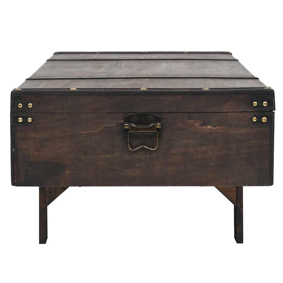 Trunk-style vintage coffee table
