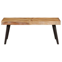 Solid mango wood coffee table