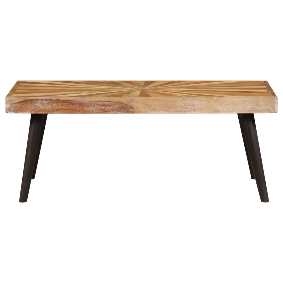 Solid mango wood coffee table