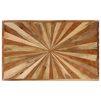 Solid mango wood coffee table
