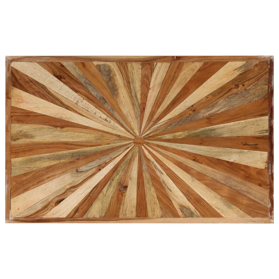Solid mango wood coffee table