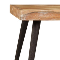 Solid mango wood coffee table
