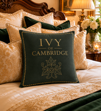 Ivy of Cambridge® linen cushion |  61 × 61cm