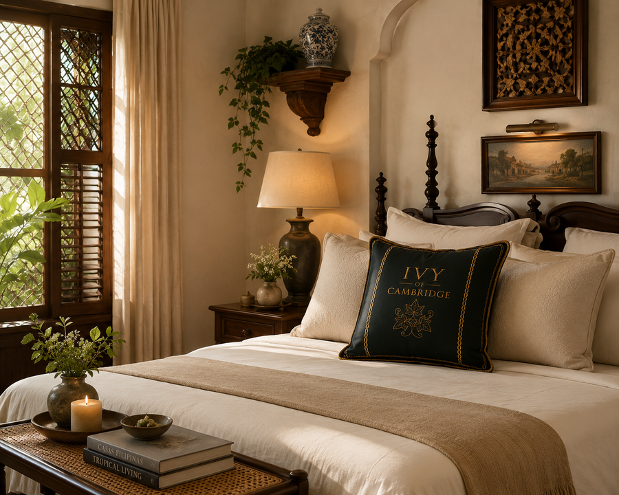 Ivy of Cambridge® Silk Cushion | 40 x 40 cm
