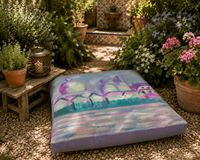 Cathedral Skyline floor cushion | 100cm X 100cm