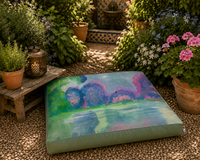 Karst Landscape floor cushion | 120cm X 90cm