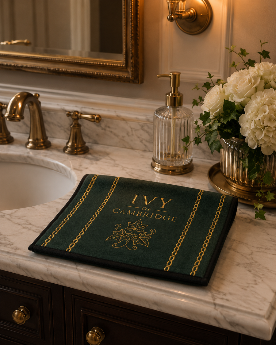 Ivy of Cambridge® Towel Set | 1 Hand Towel and 1 Washcloth