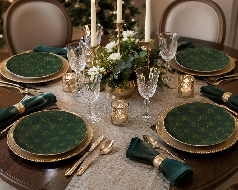 Ivy of Cambridge® China Plates |  10.4" in diameter