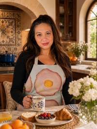 Fried Eggs Cotton Apron