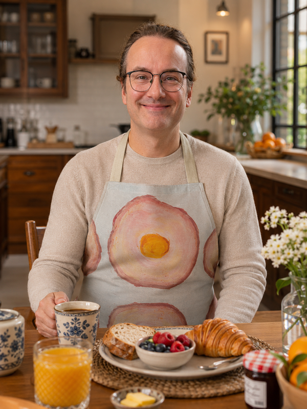 Fried Eggs Cotton Apron