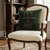 Ivy of Cambridge® linen cushion |  61 × 61cm